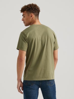 Wrangler x Buffalo Trace™ Men's Logo T-Shirt in Kentucky Green