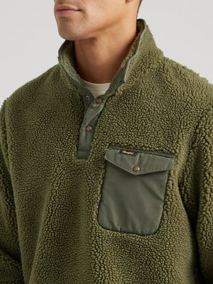 Wrangler sherpa online pullover