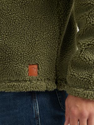 Sherpa cheap pullover green