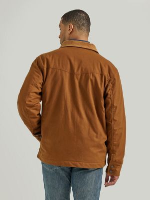 Men s Western Lined Canvas Barn Coat