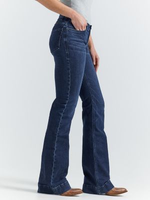 Women's Wrangler Ultimate Riding Jean Willow Mid-Rise Trouser in Sloane