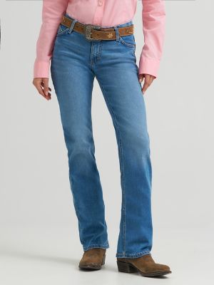 Women's Wrangler® Ultimate Riding Jean Willow Mid-Rise Bootcut in Sophia