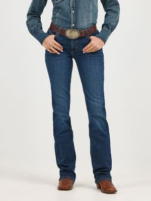 Women's Wrangler® Ultimate Riding Jean Willow Mid-Rise Bootcut in Traci