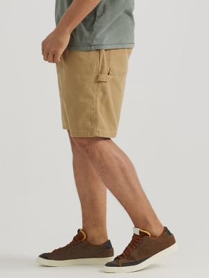 Men's Wrangler&reg; Five Star Premium Carpenter Shorts in Harvest Brown alternative view 4