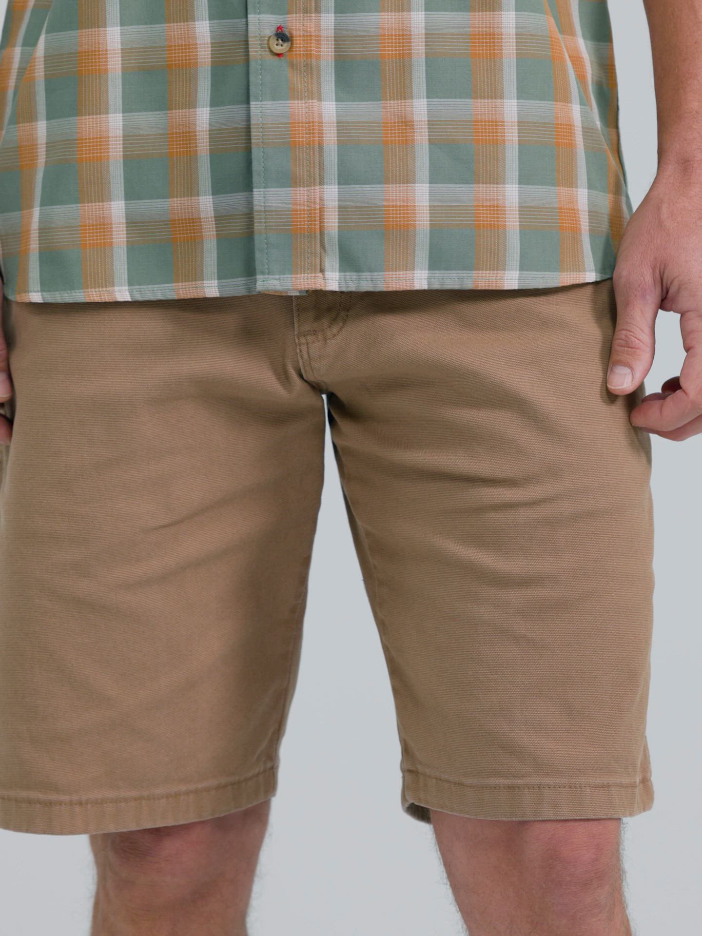 Мужские шорты Wrangler Five Star Premium Carpenter, цвет: Коричневый — фото 3
