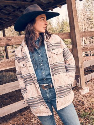 Women's Wrangler Southwestern Jacquard Shacket