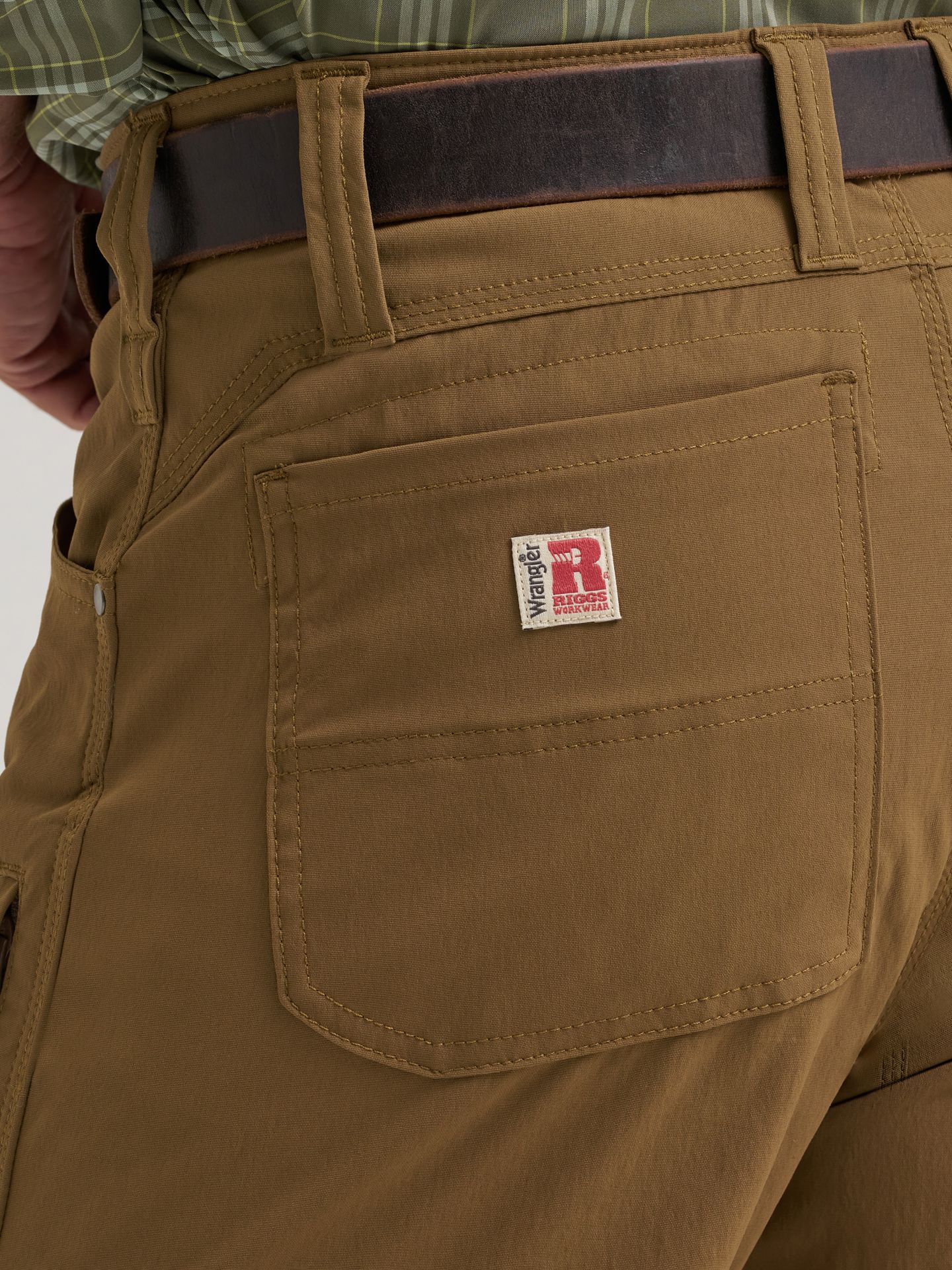Мужские брюки Wrangler Riggs Workwear® Technical Multiseason Work, цвет: Kangaroo — фото 6