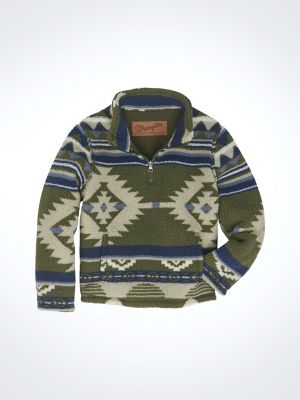 Boys sherpa sweater sale