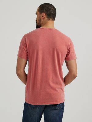 Men's Foreigner Concert Graphic T-Shirt in Mineral Red alternative view