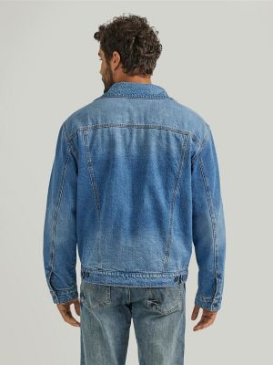 Men's Wrangler Retro® Sherpa Lined Western Denim Jacket