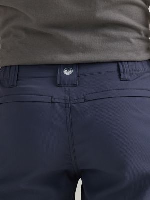 Men's Performance Elastic Waist Short in Blue Nights alternative view 5