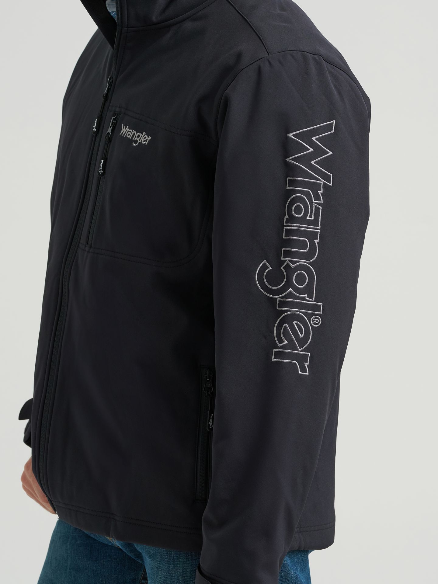 Мужская куртка Wrangler Trail, цвет: Чёрный — фото 6