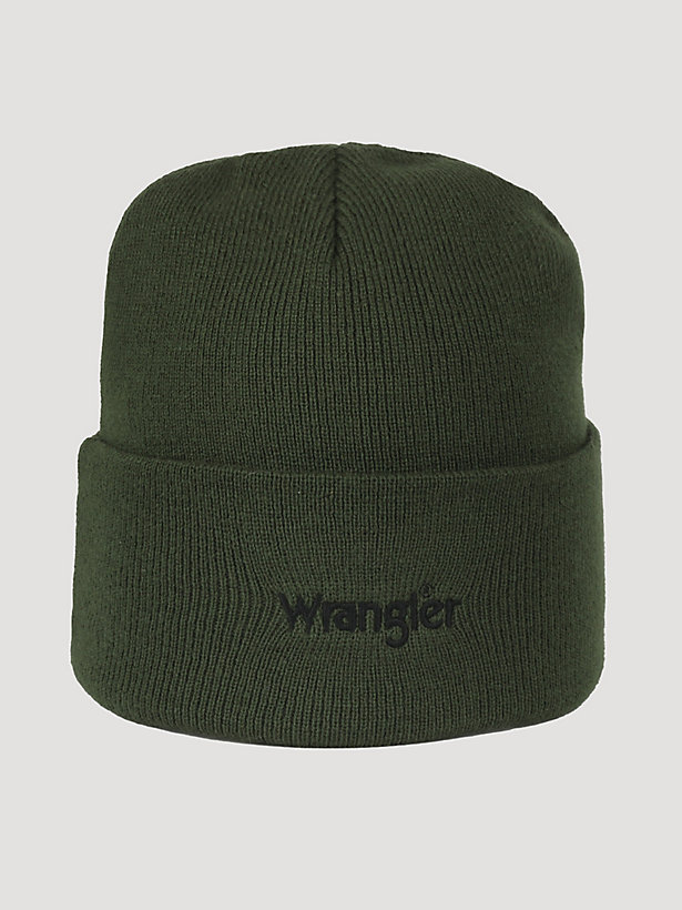 Embroidered Solid Beanie