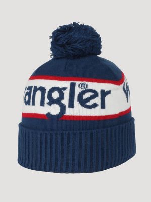Logo Pom Beanie:Royal Blue:One Size alternative view 2