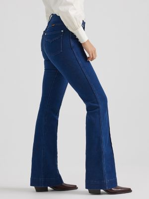 Wrangler® x Yellow Rose by Kendra Scott High Rise Trouser | JEANS
