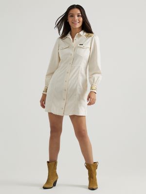 Wrangler® x Yellow Rose by Kendra Scott Embroidered Dress | SALE