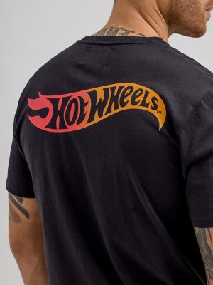 Wrangler® x Hot Wheels™ Men's Flaming Bronco T-Shirt in Black Beauty alternative view 7