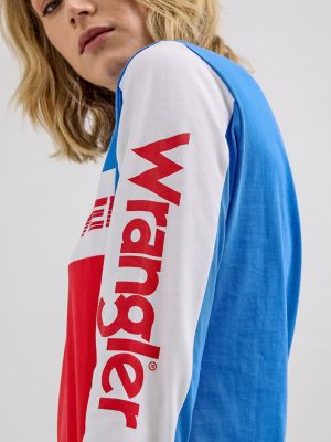 Wrangler® x Hot Wheels™ Women's Colorblock Tee in Multicolor alternative view 6