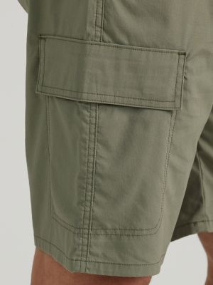 Wrangler men's zip cargo best sale short with flex waistband