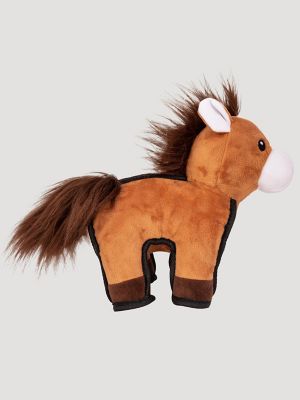 Horse Plush Dog Toy Pet Accessories Wrangler®