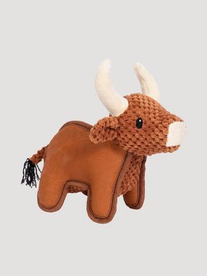 Cow Plush Dog Toy