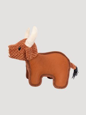 Cow Plush Dog Toy