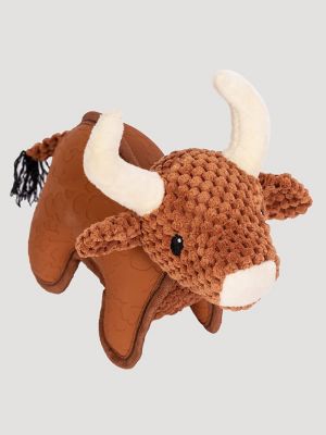 Cow Plush Dog Toy
