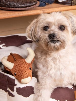Cow Plush Dog Toy