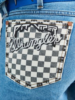 Wrangler x Pit Viper Cut-Off Jorts in Antique Wash