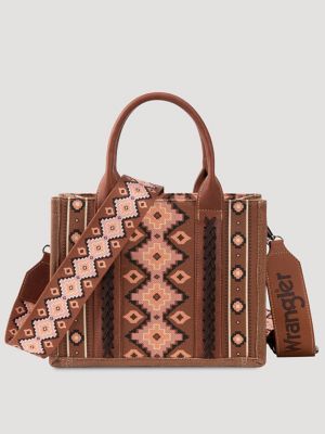 Geometric Embroidered Bag Strap Adjustable Portable Bag