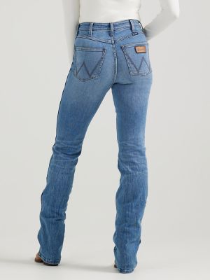 Women's Wrangler Retro® Bailey High Rise Bootcut Jean in Kelly