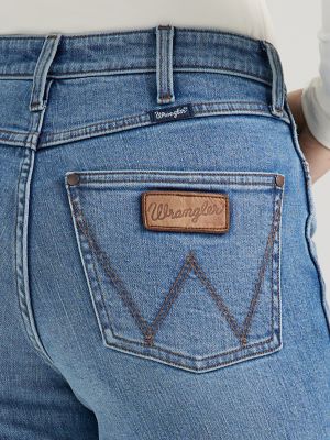 Women's Wrangler Retro&reg; Bailey High Rise Bootcut Jean in Kelly