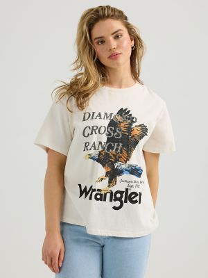 Wrangler x Diamond Cross Soar Golden Tee