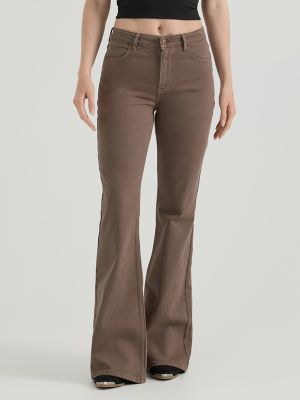 Women's Wrangler® Fierce Flare Jean in Clay Canyon