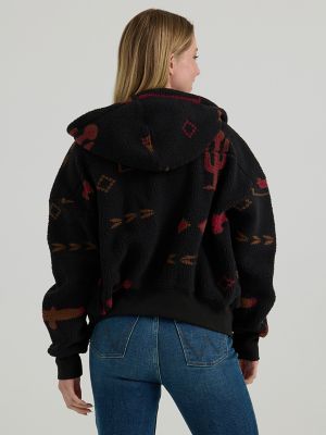 Women s All Over Sherpa Jacket