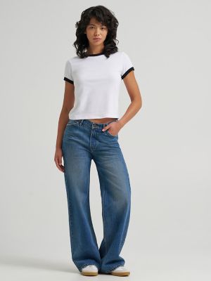 Women's Low Rise Baggy Jean
