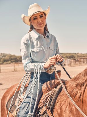 Women's Wrangler Western Button Down Shirt