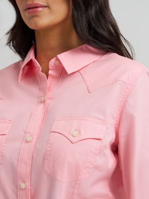 Cotton Washボタンダウンタックシャツ
