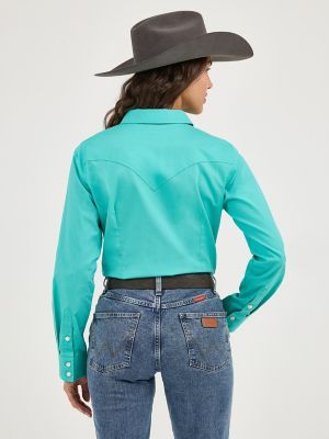 Women's Wrangler Western Button Down Shirt