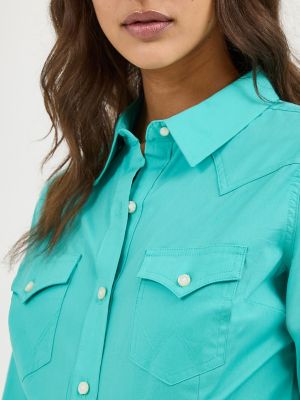 Women's Wrangler Western Button Down Shirt