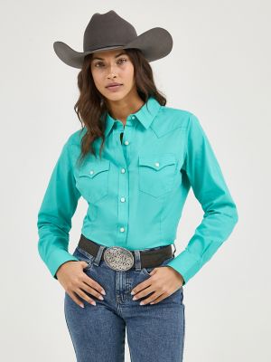 Women's Wrangler Western Button Down Shirt