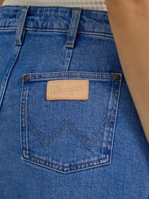 Women's Denim Midi Skirt