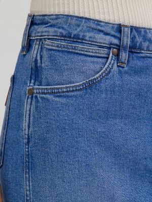 Women's Denim Midi Skirt