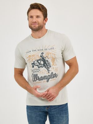Men's Bucking Horse Graphic T-Shirt | SHIRTS | Wrangler®