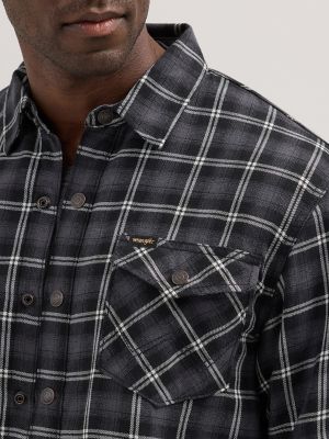 Columbia Men's Plaid Sherpa Lined Shirt Jacket Brown Size XX-Large