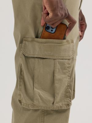 Mens Ripstop Cargo Pant:Military Vintage Khaki:33:30 alternative view 7