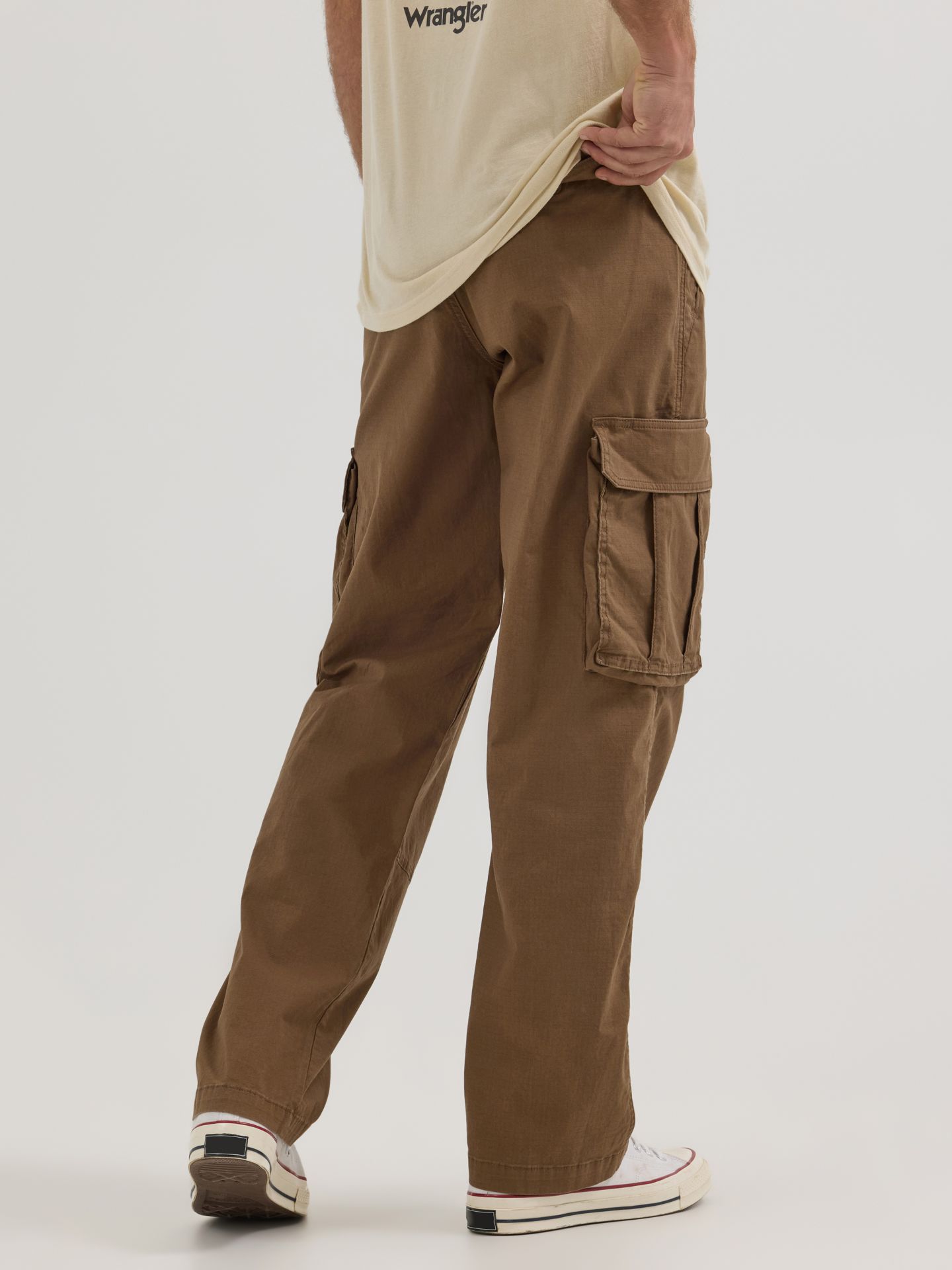 Мужские брюки Wrangler Ripstop Cargo Pant, цвет: Teak — фото 3