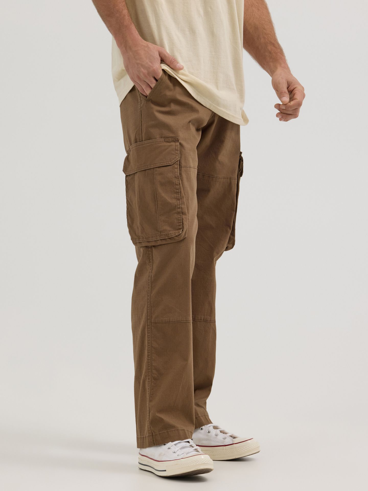 Мужские брюки Wrangler Ripstop Cargo Pant, цвет: Teak — фото 4