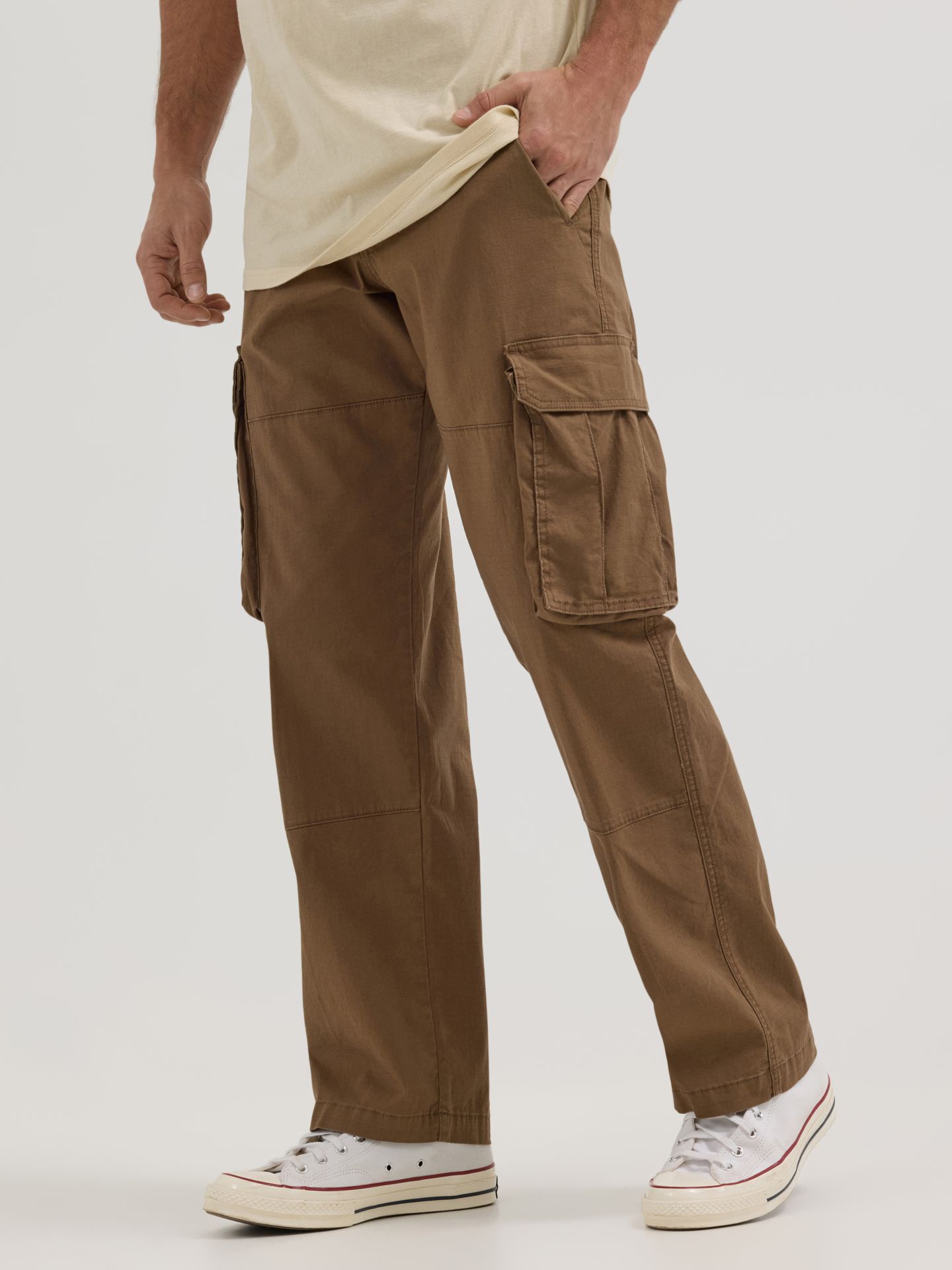 Мужские брюки Wrangler Ripstop Cargo Pant, цвет: Teak — фото 5