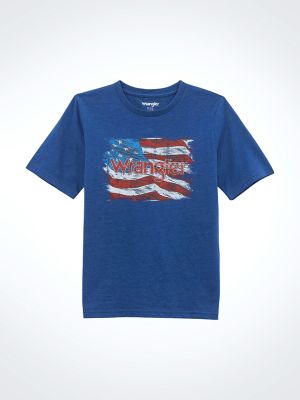 Boy's Logo Front Graphic T-Shirt